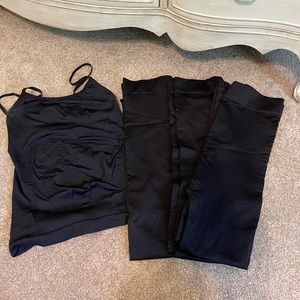 Blanqi 3 leggings and 1 tank bundle